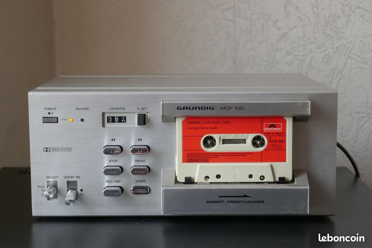 Lecteur enregistreur cassette audio grandit data recorder cr 100 - Photo, audio & vidéo