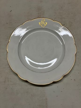 Lot de 6 petite assiette porcelaine blanche - D 17 cm - Siviglia