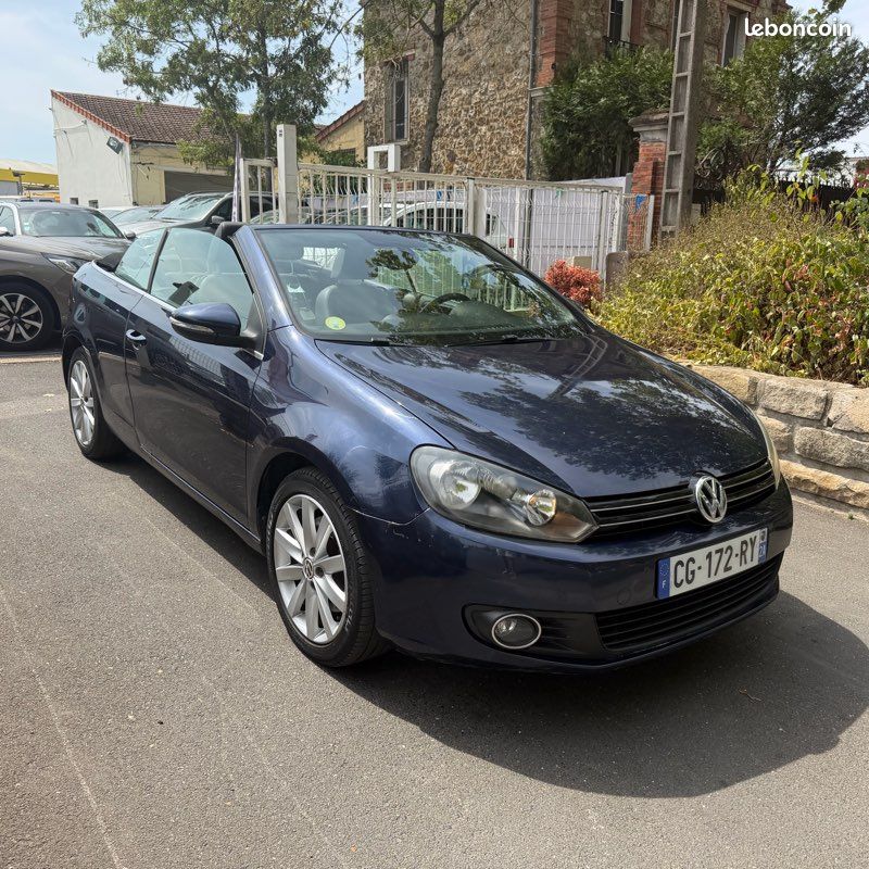 Volkswagen golf cabriolet 2l tdi 140cv carrât boîte autos (image 2)