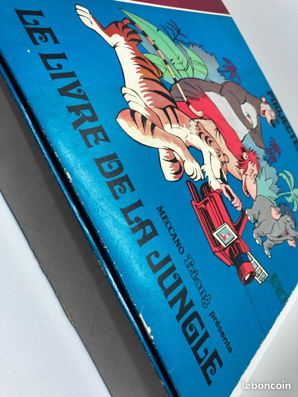 Livre de la Jungle  Bandes Projecteur MINEMA Meccano Boîtes 1 1973
