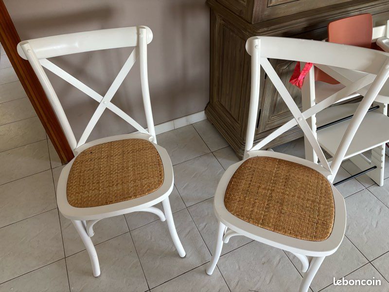 Lot chaises bistro Maison du Monde (image 1)