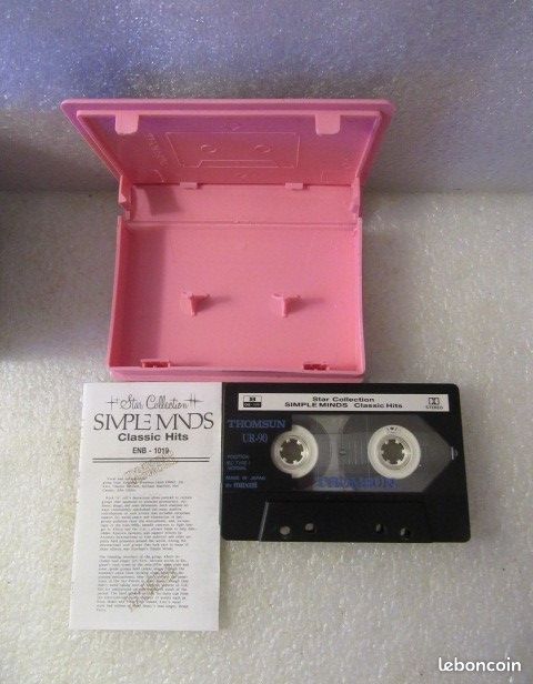 6 Cassettes audio Simple Minds (ou à l'unité) (image 4)