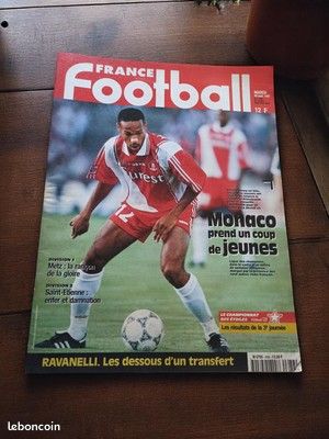 Magazine France Football Vintage - Édition Ancienne - Bon état - Collection