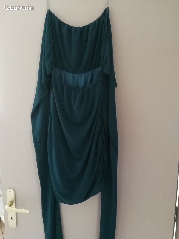 Robe verte original neuf (image 10)