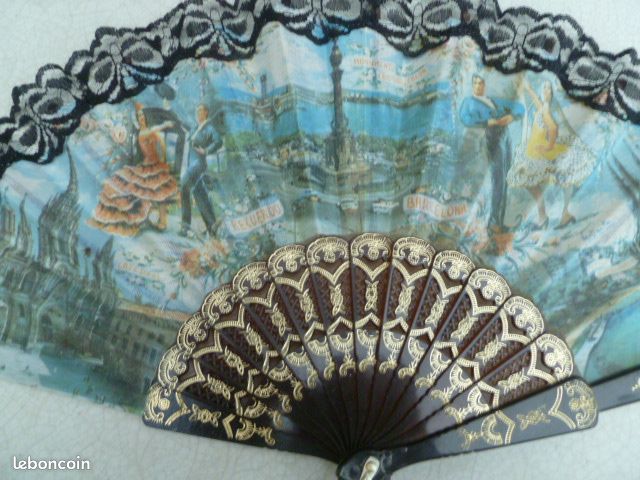Eventail "Barcelone" (image 2)