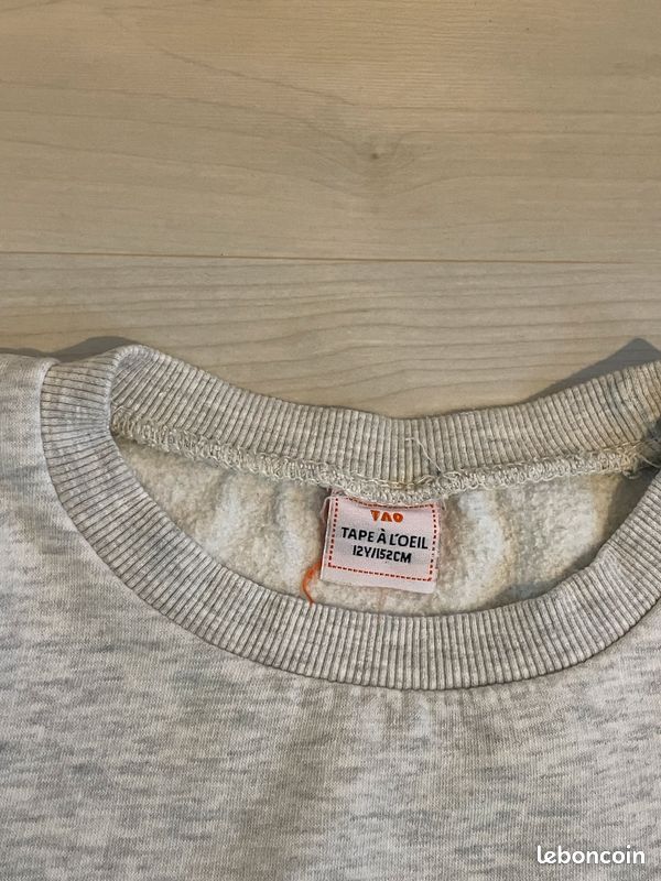 Pull garçon 12 ans en très bon état (image 2)