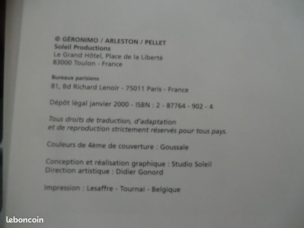 3 albums bd les forêts d'opale Tomes 1,2 et 4 tbe (image 10)