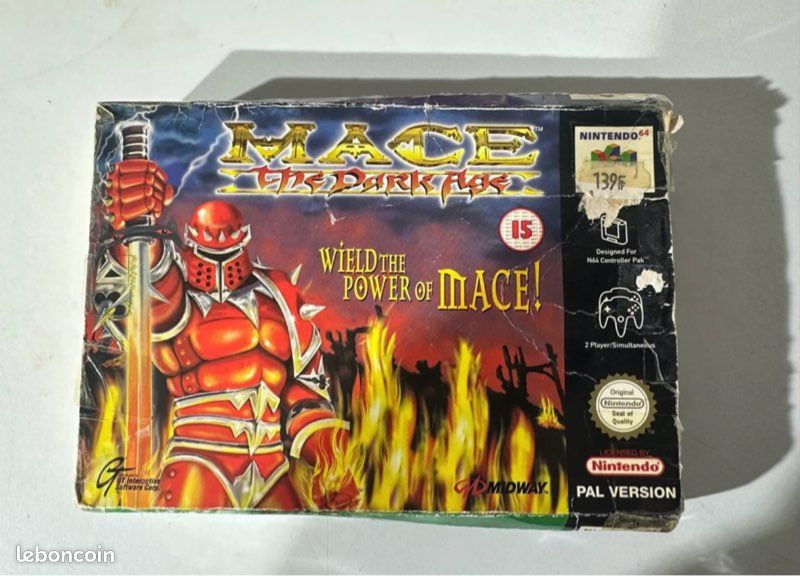Jeu Mace the dark age Nintendo 64 Jeux vidéo