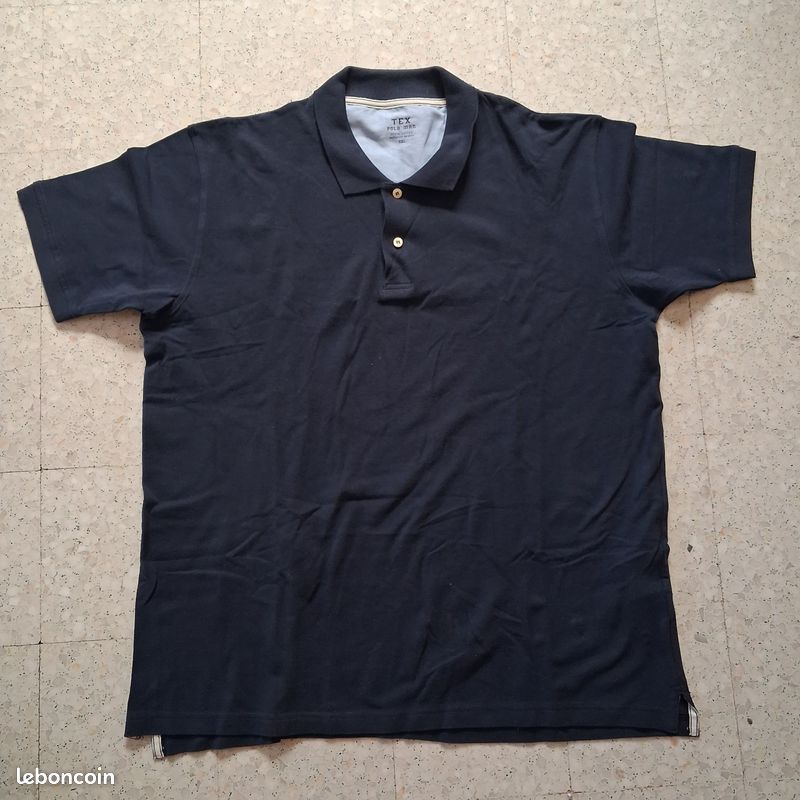 Polo bleue marine taille xxl (image 2)