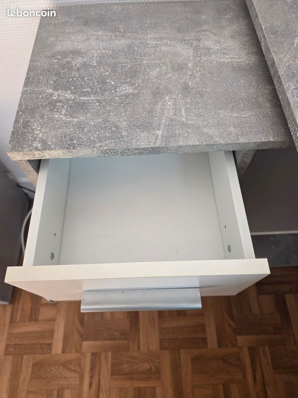 Bureau modulable (angle / face au mur) - ISOTTA (image 3)