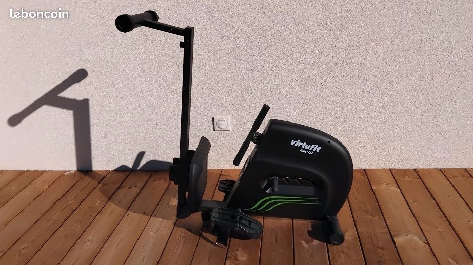 Rameur VirtuFit Row 1.0 – Pliable – Très bon état (image 1)