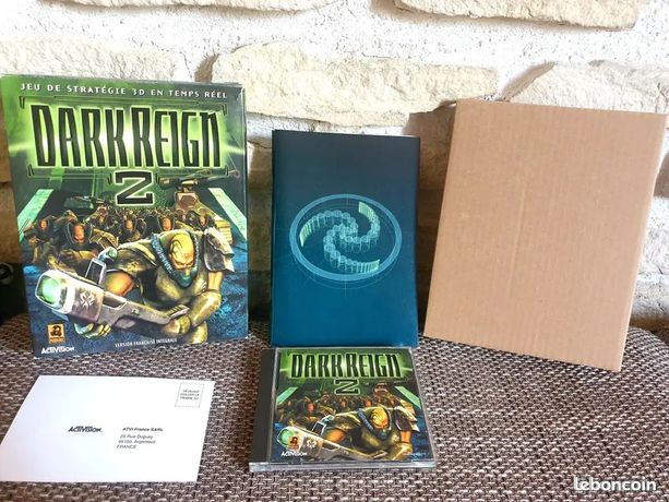 Jeu PC Big Box Dark Reign 2 - Version Française Complète (2000) - Bon état - Éditeur Activision