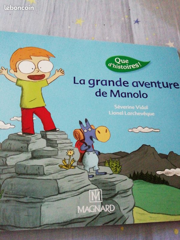 Livre enfant La grande aventure de Manolo (image 1)