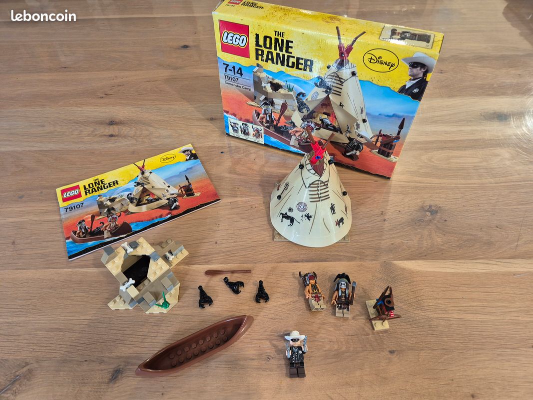 Lego Ranger Lego Lone Ranger 79107 Camp Comanche - Jeux & Jouets
