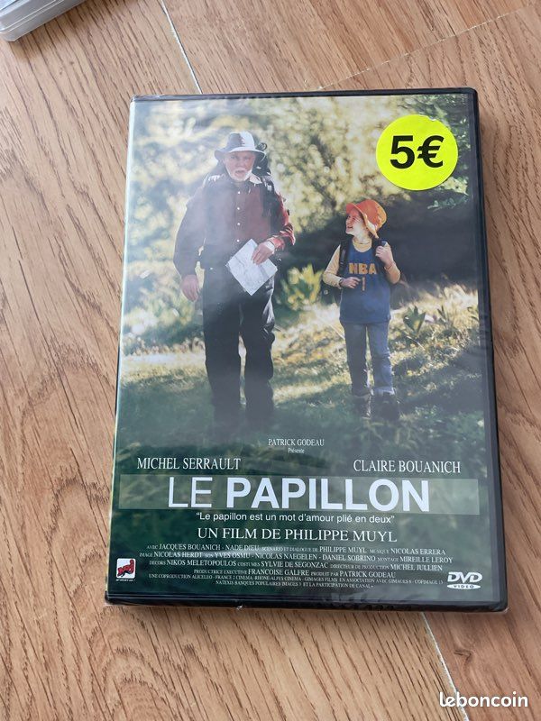 DVD film le papillon avec Michel Serrault neuf sous blister (image 1)