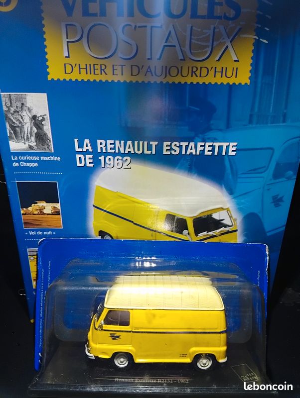 Miniature Renault Estafette 1962 Michelin - Solido 1/43 - Réf. 82106 - Bleu - État Neuf Dans Son Emballage