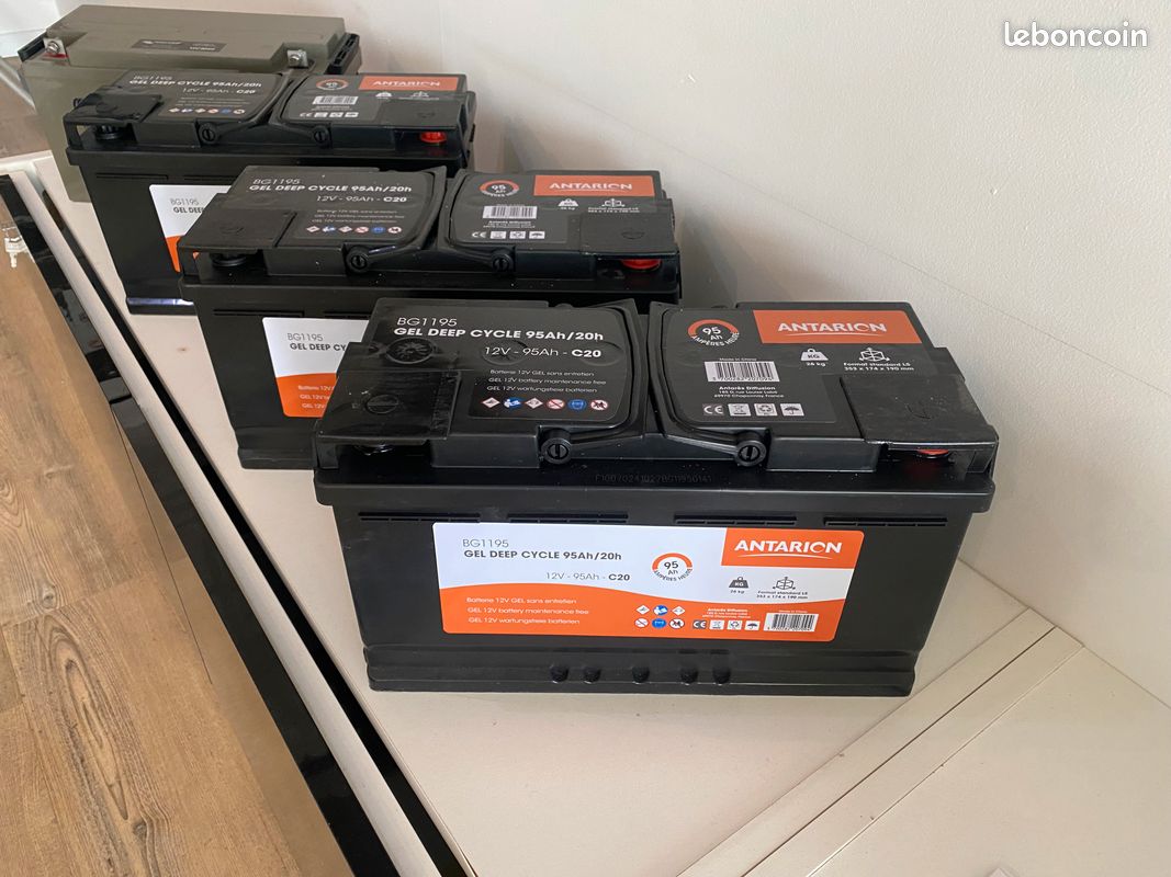 Batterie Gel 100Ah Solar Edition Haut De Gamme Pour Panneau Solaire