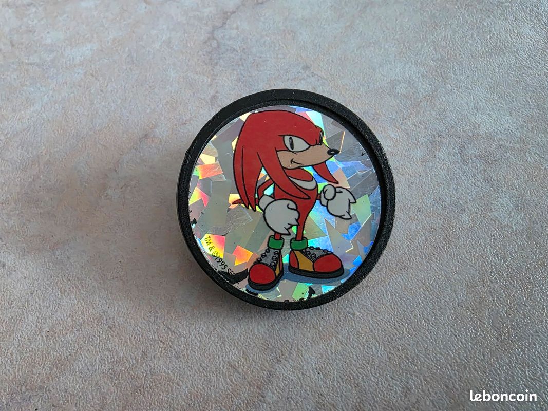 Un lot de 3 POG BN Troc's fluo Sonic Sega - Collection