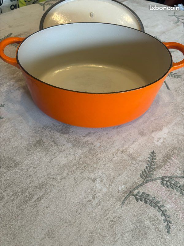 Cocotte Le Creuset N°29 Vintage - Fonte Orange, Excellent état