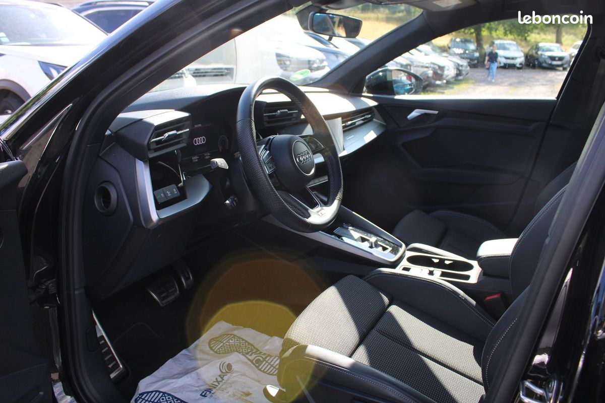 Audi A3 SPORTBACK TFSI 150 CV S-LINE HYBRIDE GPS 3D CAMÉRA JA 18 I-COKPIT FULL LED BOITE S-TRONIC (image 8)