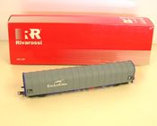 RIVAROSSI wagon bâché long gris FS HR6003 NEUF • EUR 50,00