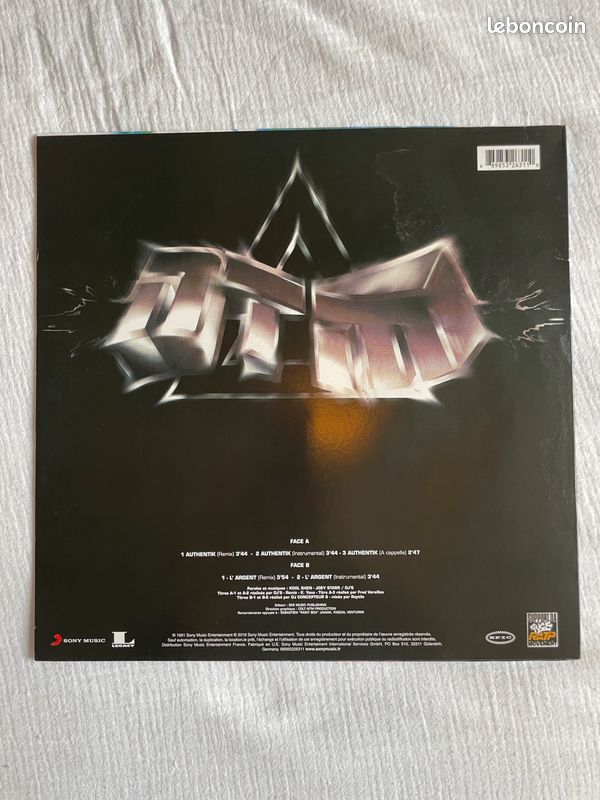NTM Authentik maxi 45 tours Legacy vinyle rouge (image 2)