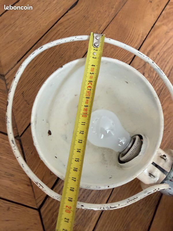 Belle lampe d atelier ou d’usine vintage jielde (image 11)