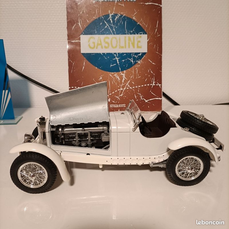 Roue De Secours Mercedes-Benz SSK/SSKL 1928 - Modèle Burago 1:18, Pièce Détachée D'origine