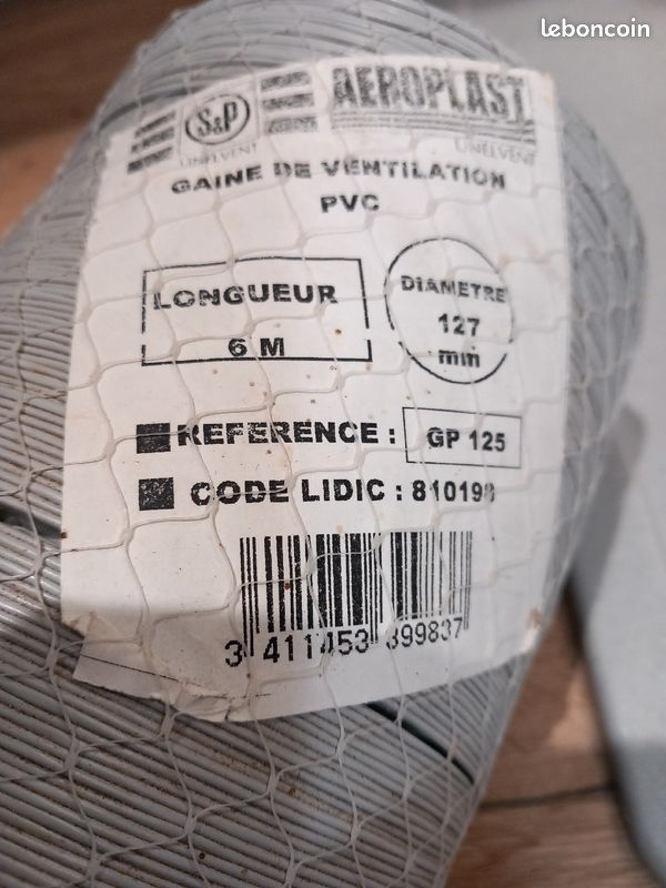 Gaine de ventilation hotte où VMC (image 5)