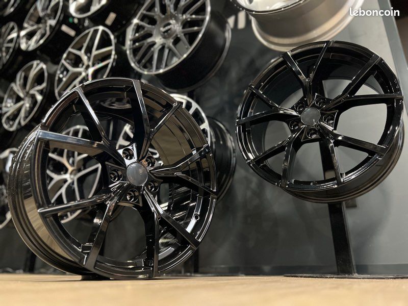 Jantes aluminium 18" et 19" – entraxe 5x112 – compatibles vag : golf, touran, tiguan, bora, scirocco, passat (image 6)