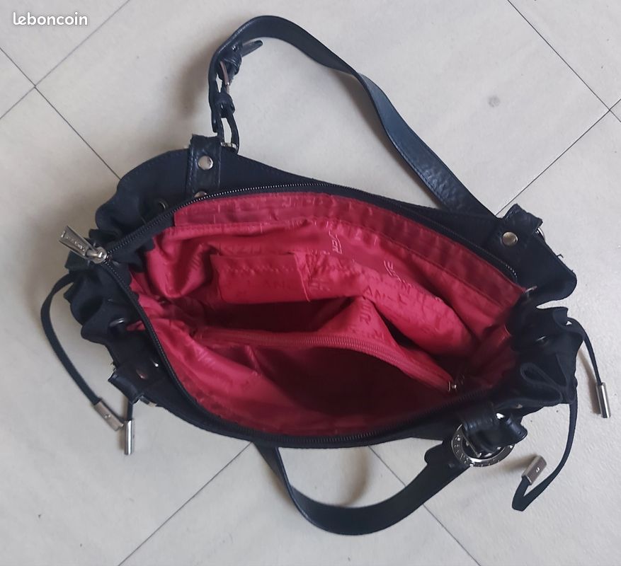 Sac en toile Lancaster noir (image 5)