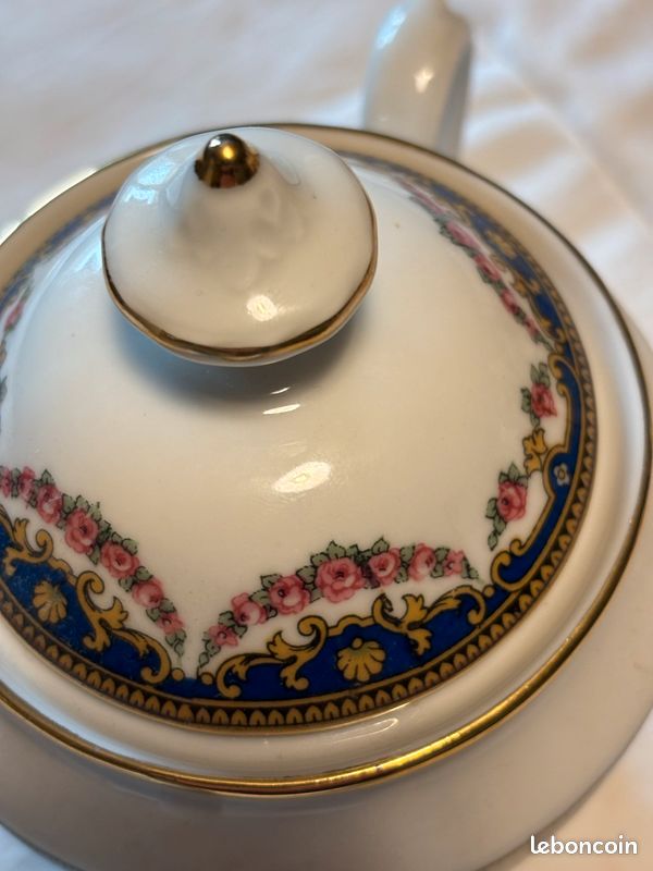 Sucrier porcelaine vintage (image 2)