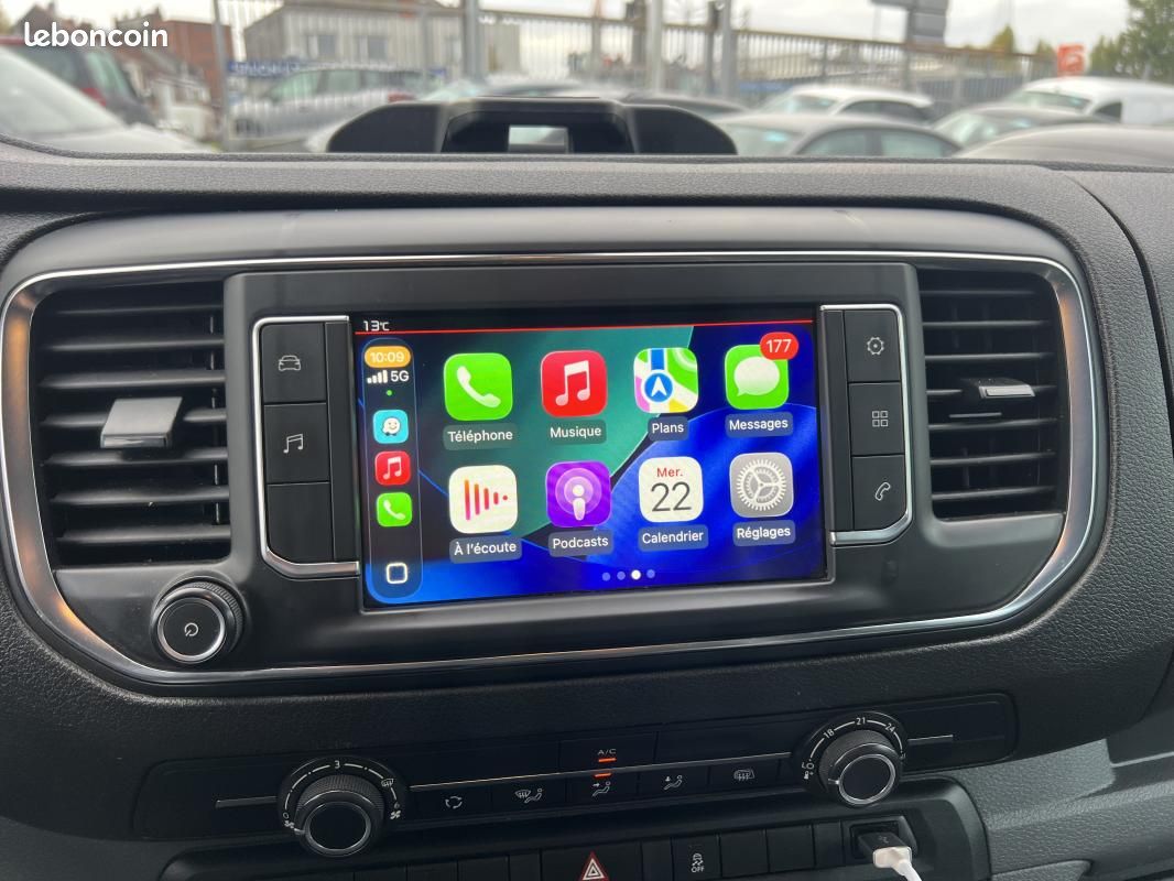 Citroën Jumpy XL 2.0BlueHdi 180CH BVA EAT8 3PLACES CARPLAY 11562HT GAR 12M (image 8)