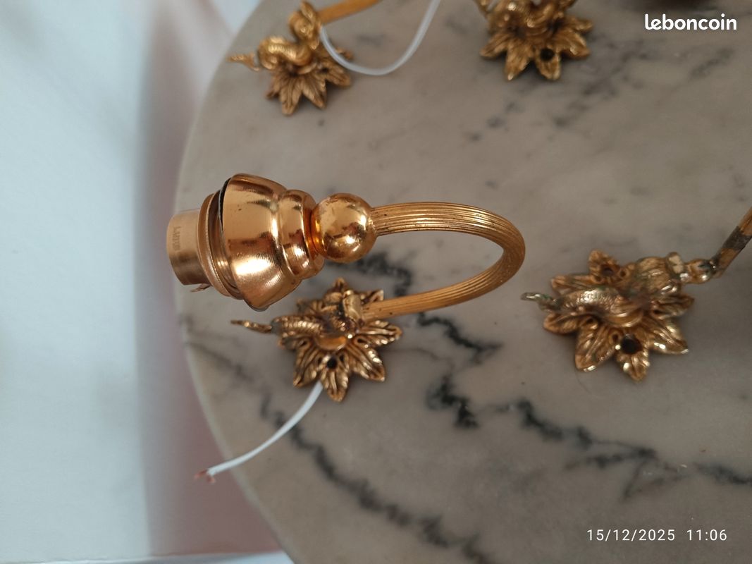 AnnonceAccessoires de salle de bain Collection en laiton antique