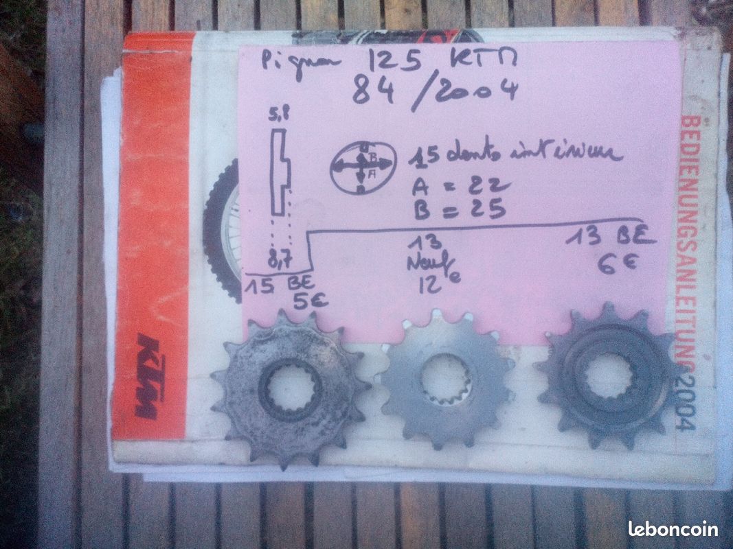 Pignon KTM (image 2)