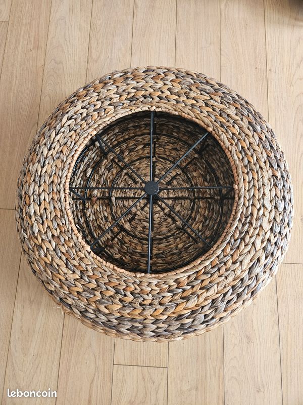 Pouf osier Ikea (image 2)
