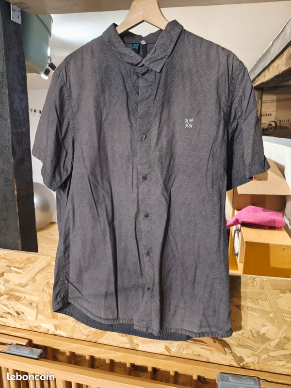 Chemise Homme 1901 Boutonnée Taille XXL - Occasion Très Bon État