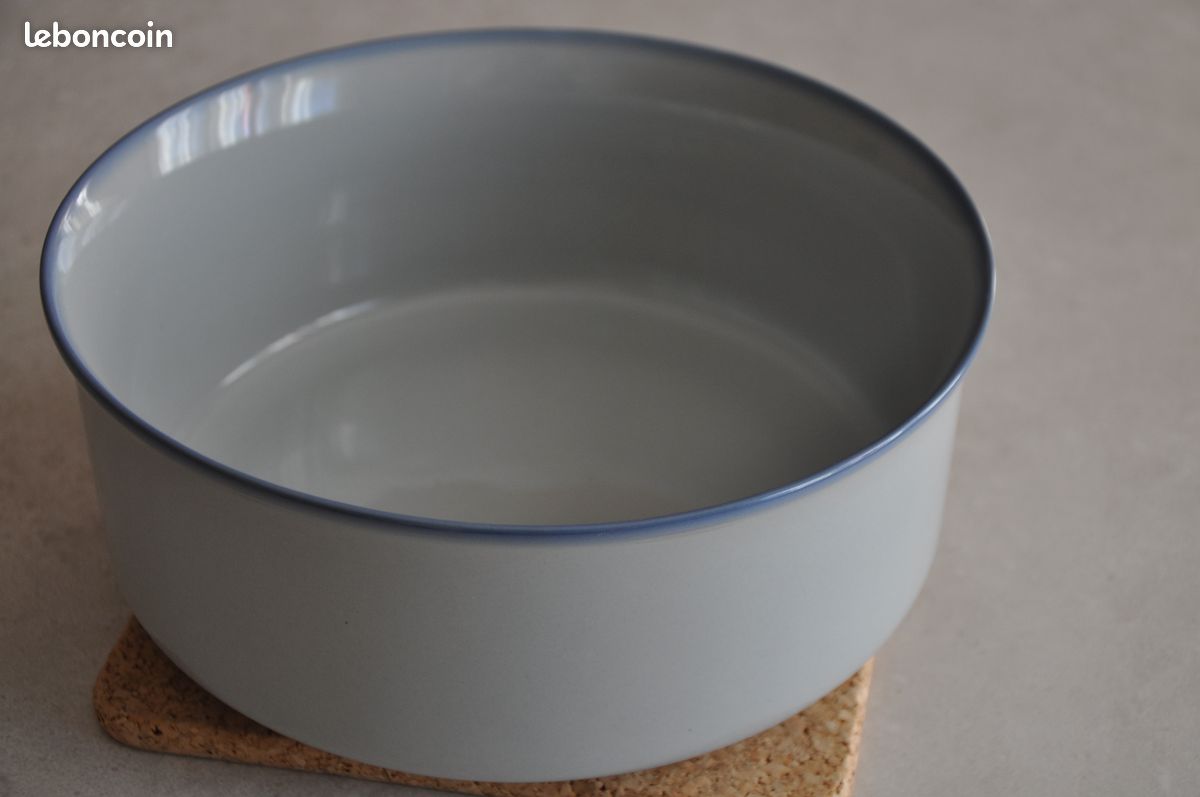 Assiettes grès bleu (image 4)