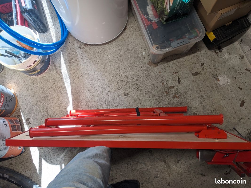 Établi pliant de chantier avec étau (image 3)