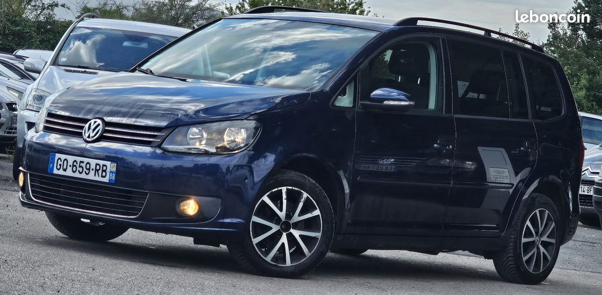 Superbe Volkswagen Touran Ph.3 1.4l Tsi 140 Cv Confort Line 7 Places Du 07/11 (image 1)