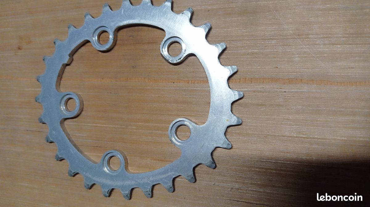 Plateau Aluminium Shimano Biospace 24 Dents - NOS Neuf
