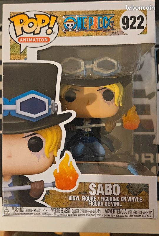 Figurine Funko Pop Animation One Piece Sabo - Figurine de collection - Achat & prix