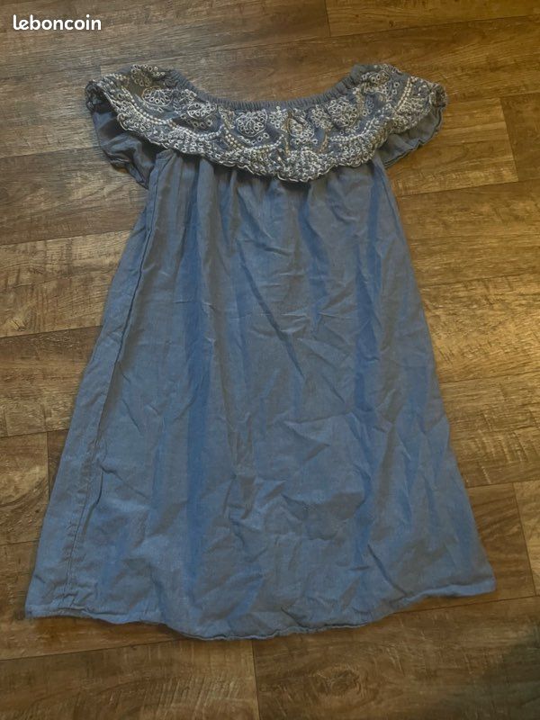 Petite robe bleu clair taille S (image 1)