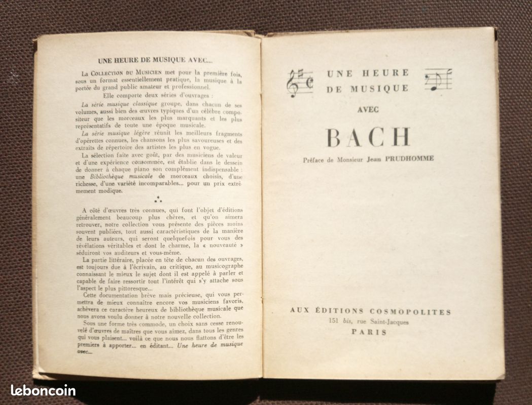 Une heure de musique avec Bach Prudhomme Jean (image 3)
