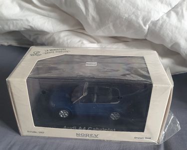 Audi A3 Cabriolet 2014 blue (Herpa) 1:43