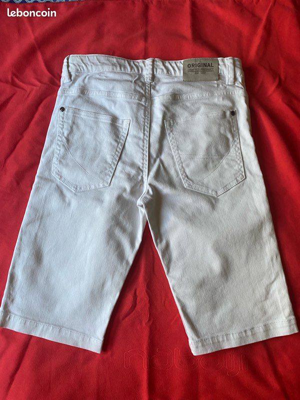 Bermuda jean garçon Marque H&M Taille 10-11 ans Vêtements