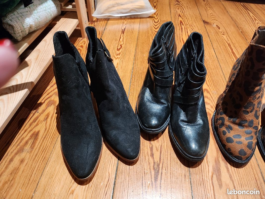 Lot bottines femmes (image 4)
