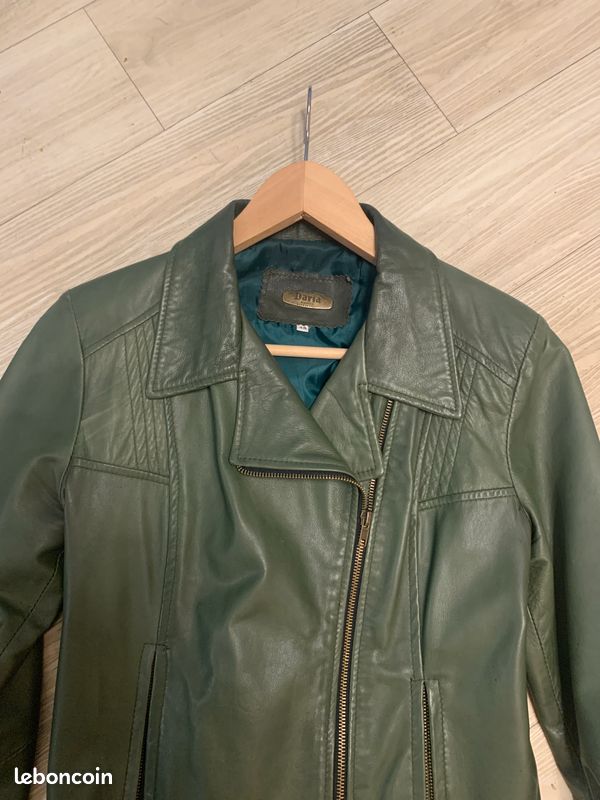 OEIN Veste Femme,Veste en Cuir Femme Fashion Décontractée Veste Cuir