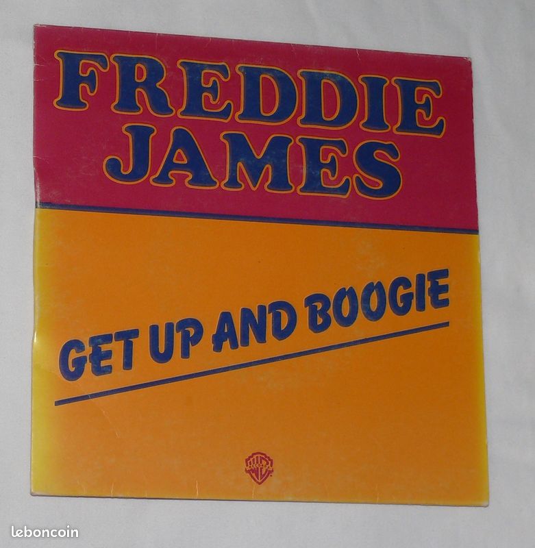 Freddie James / Get up and boogie (disque vinyle 45T) (image 1)