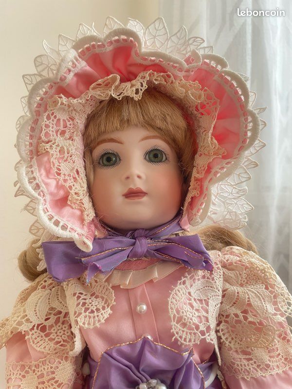 Poupée Ancienne Jumeau Bouche Fermée - Taille 35 Cm - Modèle N°5 - Collection